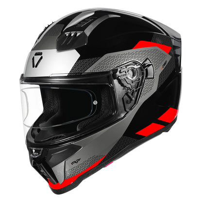 Korda Evo Chief Gloss BlackRed Full Face - Helmet