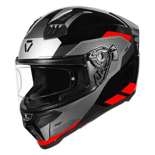 Korda Evo Chief Gloss Black/Red Full Face - Helmet