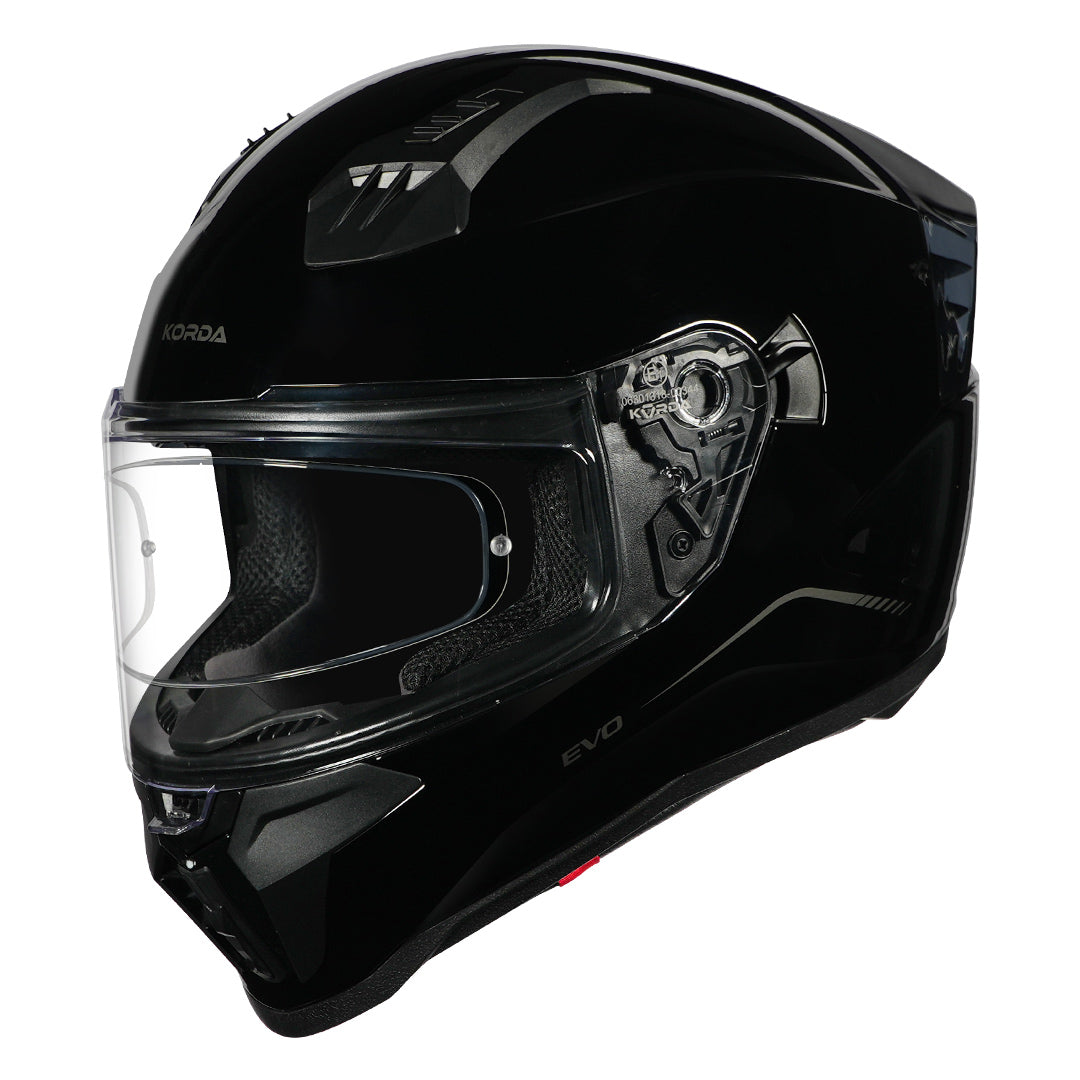 Korda Evo Solid Gloss Black - Helmet