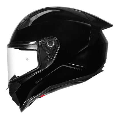 Korda Evo Solid Gloss Black Full Face - Helmet