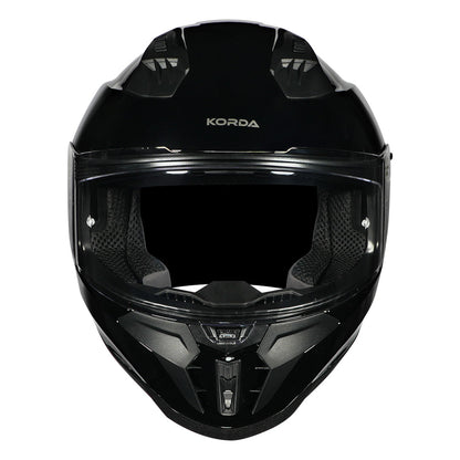 Korda Evo Solid Gloss Black Full Face - Helmet