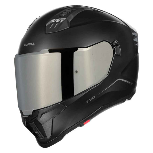 Korda Evo Solid Matt Black Full Face - Helmet