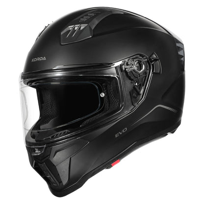 Korda Evo Solid Matt Black Full Face - Helmet