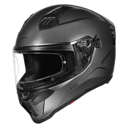 Korda Evo Solid Matt Grey Full Face - Helmet