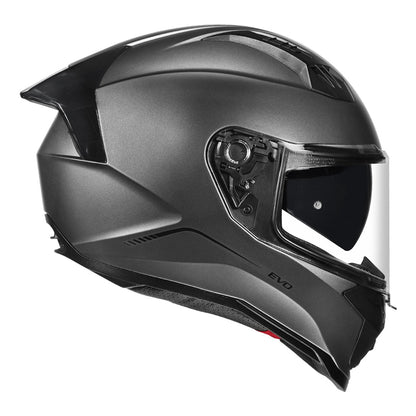 Korda Evo Solid Matt Grey Full Face - Helmet