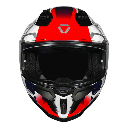 Korda Evo Triton Gloss White Red Full Face - Helmet