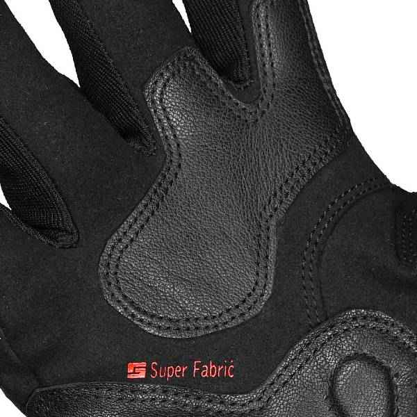 Korda Hybrid Riding Gloves-Black Red