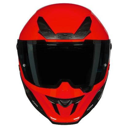 Korda Icon Duo Helmet (Gloss Black & Red)