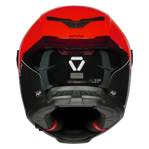 Korda Icon Duo Helmet (Gloss Black & Red)