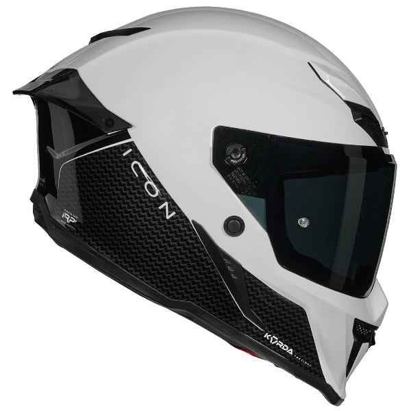 Korda Icon Duo Helmet (Gloss Black & White)