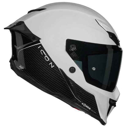 Korda Icon Duo Helmet (Gloss Black & White)