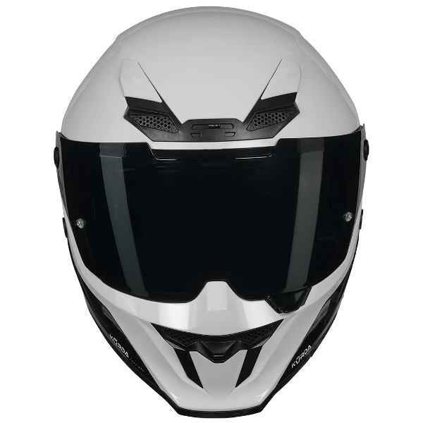 Korda Icon Duo Helmet (Gloss Black & White)