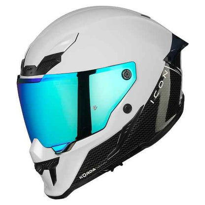 Korda Icon Duo Helmet (Gloss Black & White)