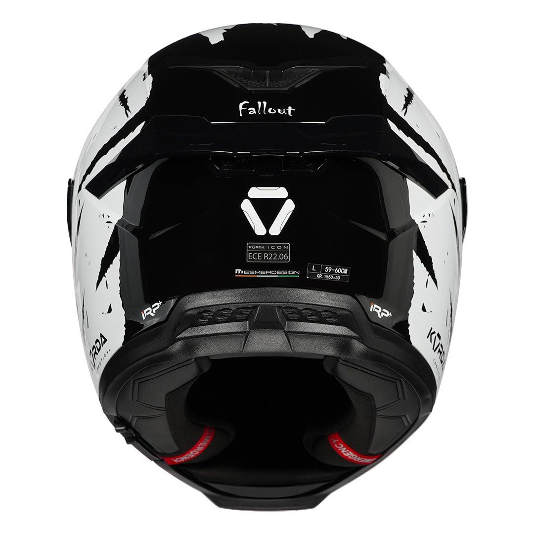 Korda Icon Fallout Helmet (White)