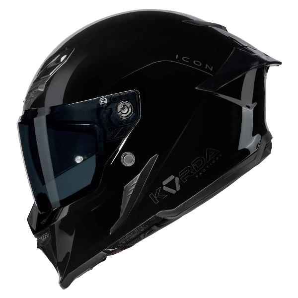Korda Icon Helmet (Solid Gloss Black)