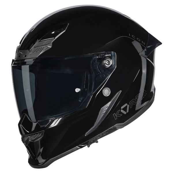 Korda Icon Helmet (Solid Gloss Black)