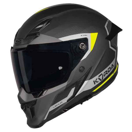 Korda Icon Lemur Helmet (Matt Fluorescent Yellow)