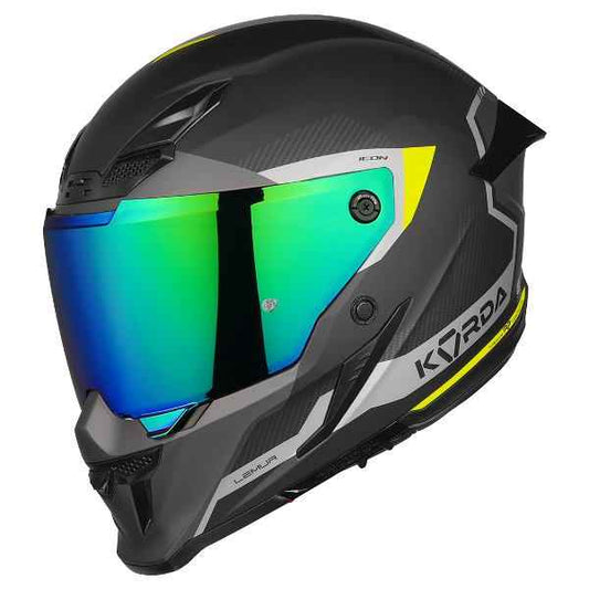 Korda Icon Lemur Helmet (Matt Fluorescent Yellow)