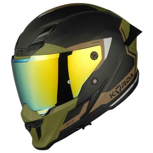 Korda Icon Lemur Helmet (Matt Military Green)