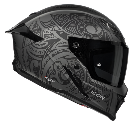 Korda Icon Maori Matt Black Full Face - Helmet
