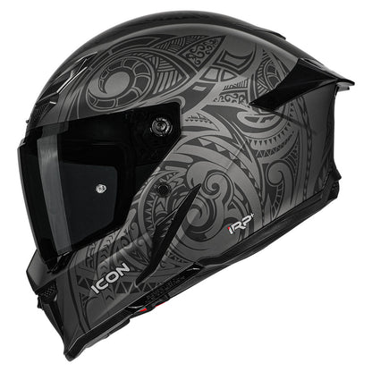Korda Icon Maori Matt Grey Full Face - Helmet