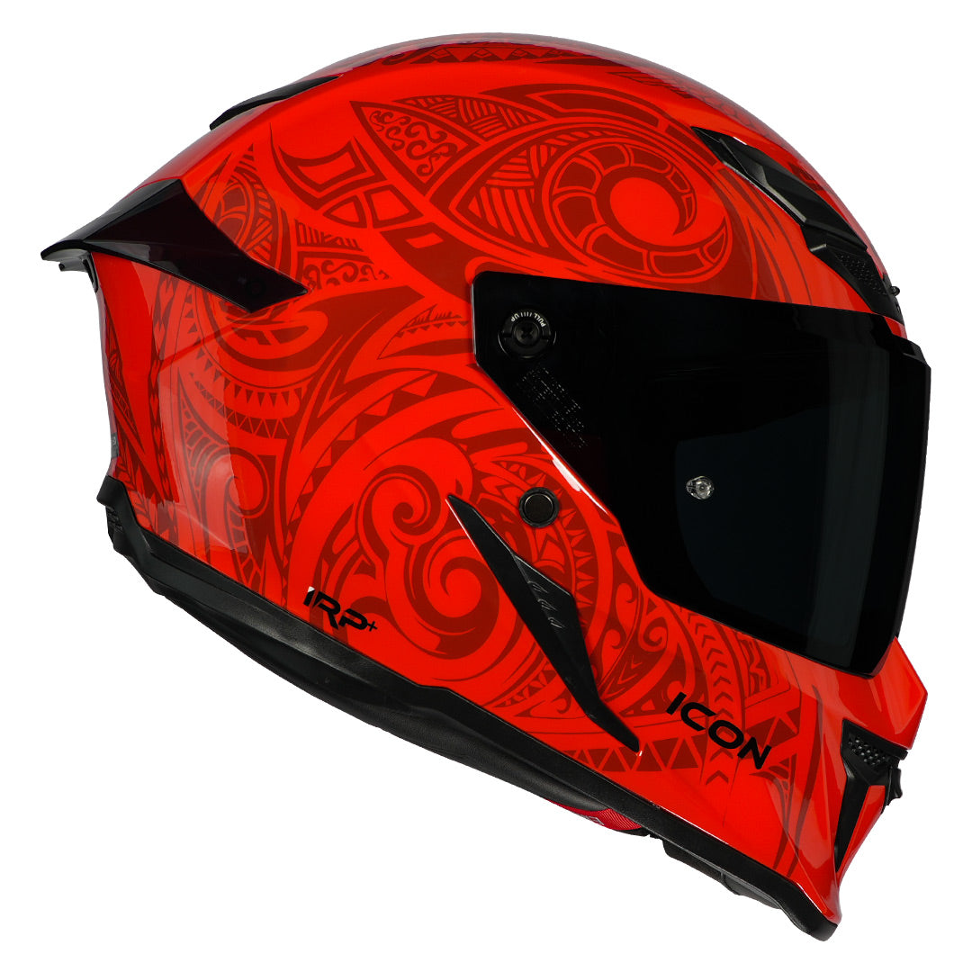 Korda Icon Maori Matt Red & Black Full-Face - Helmet