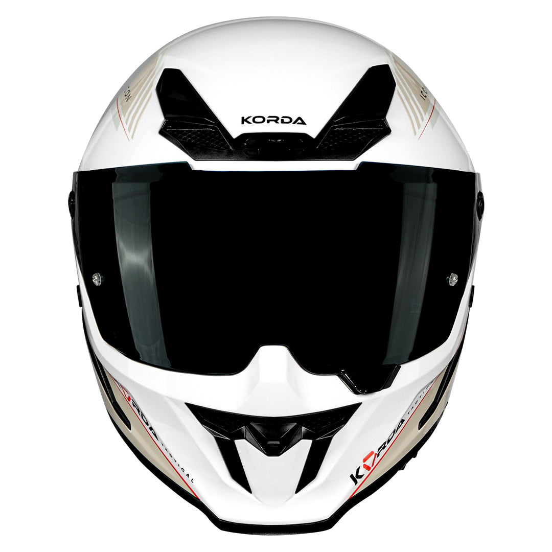 Korda Icon Nero Helmet (Gloss White)