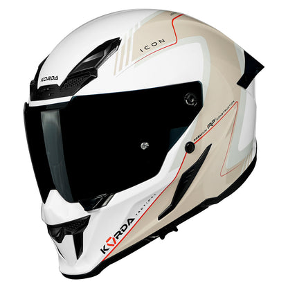 Korda Icon Nero Helmet (Gloss White)