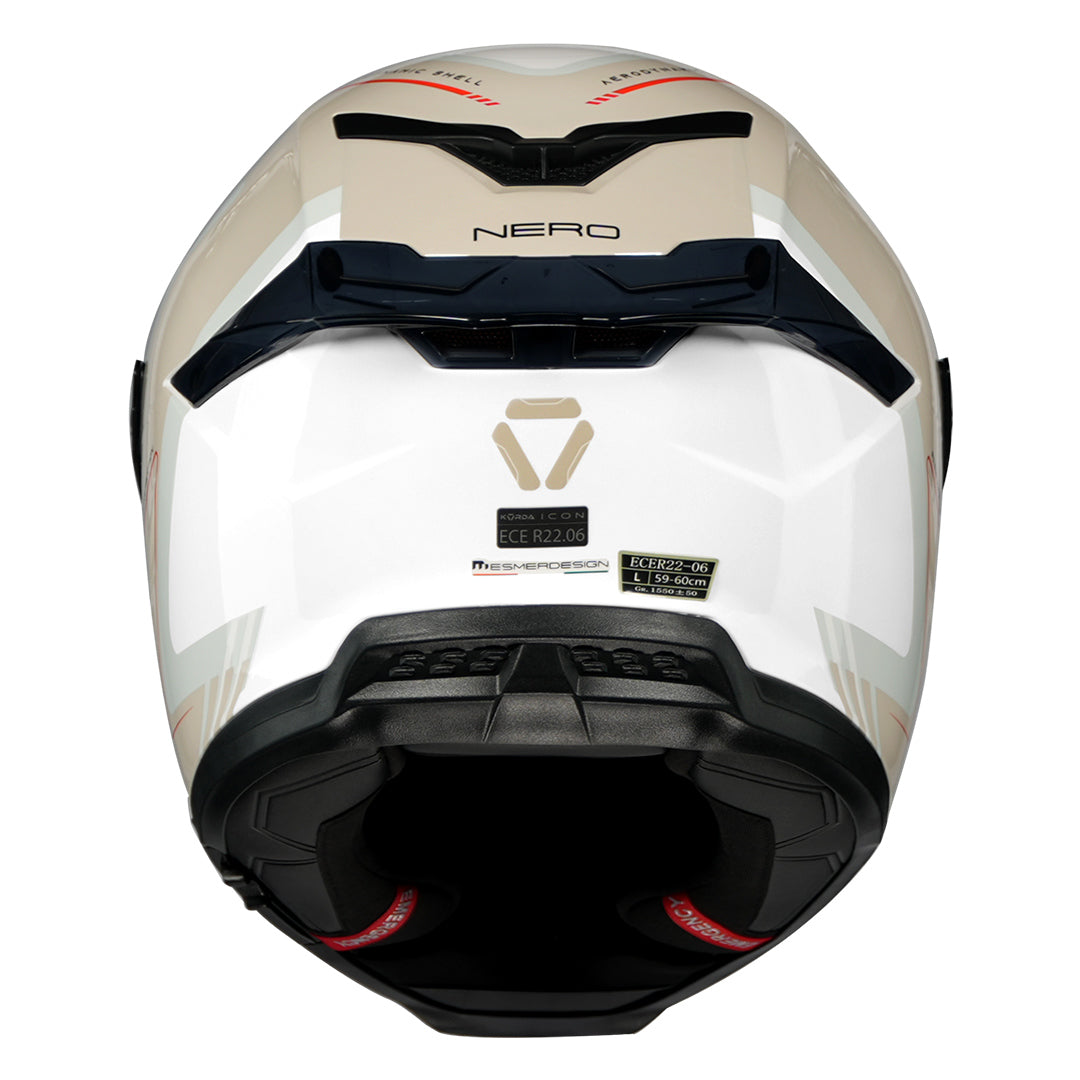 Korda Icon Nero Helmet (Gloss White)