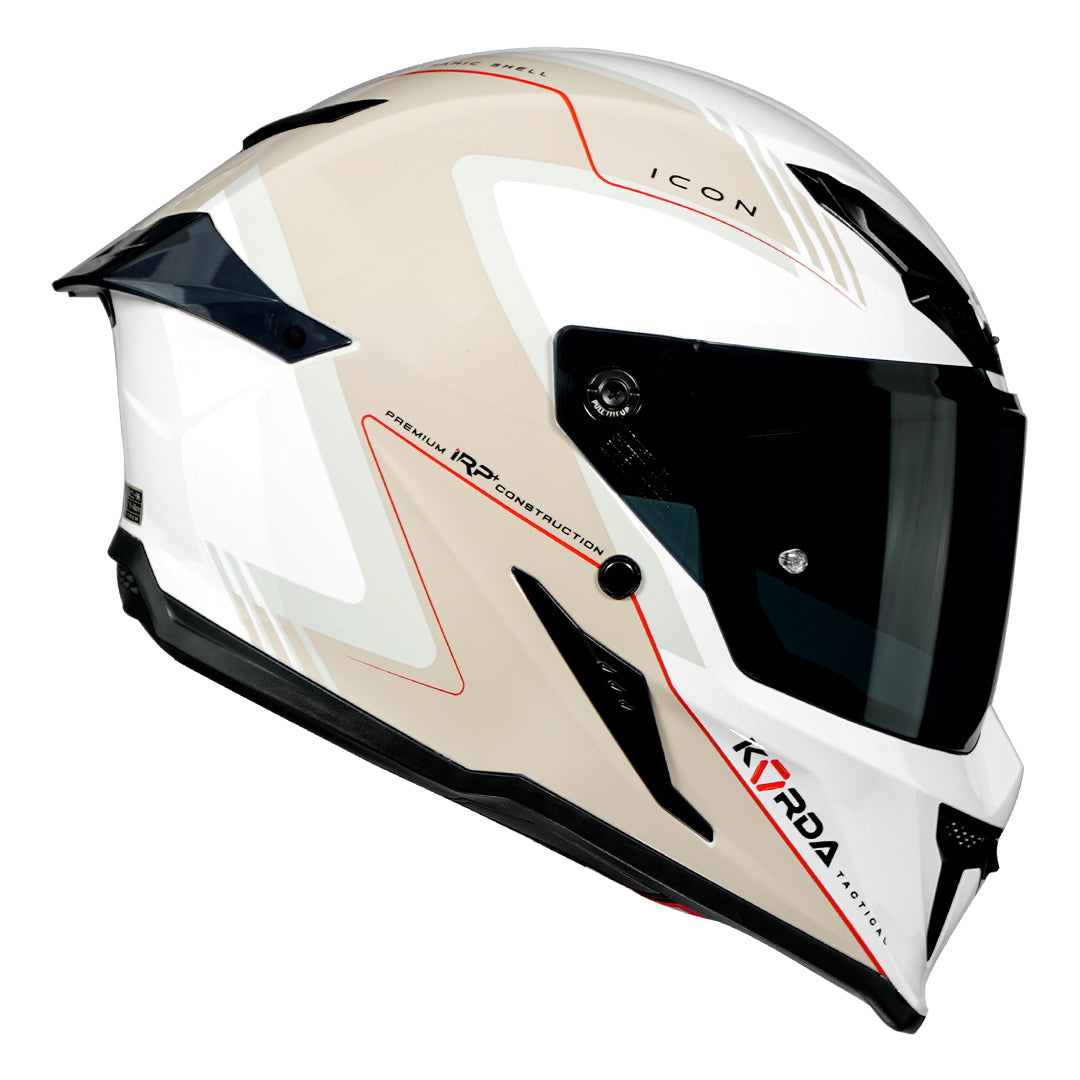Korda Icon Nero Helmet (Gloss White)