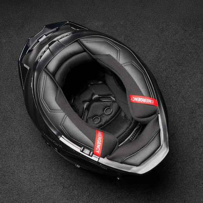 Korda Icon Nero Helmet (Matt Grey & Red)
