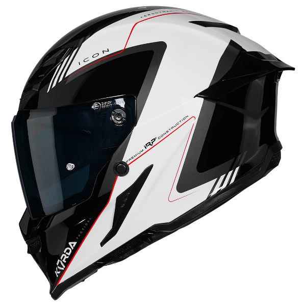 Korda Icon Nero Helmet (Gloss Red & White)