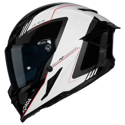 Korda Icon Nero Helmet (Gloss Red & White)
