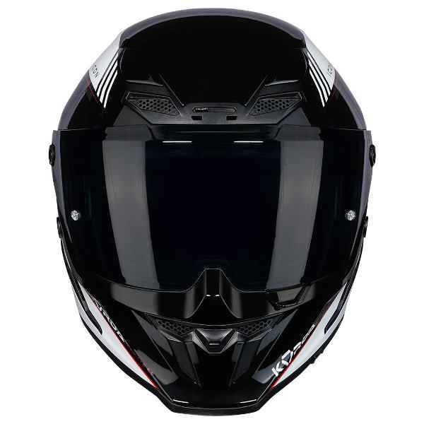Korda Icon Nero Helmet (Gloss Red & White)