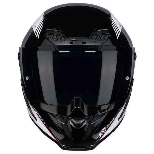 Korda Icon Nero Helmet (Gloss Red & White)