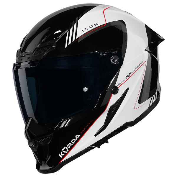 Korda Icon Nero Helmet (Gloss Red & White)