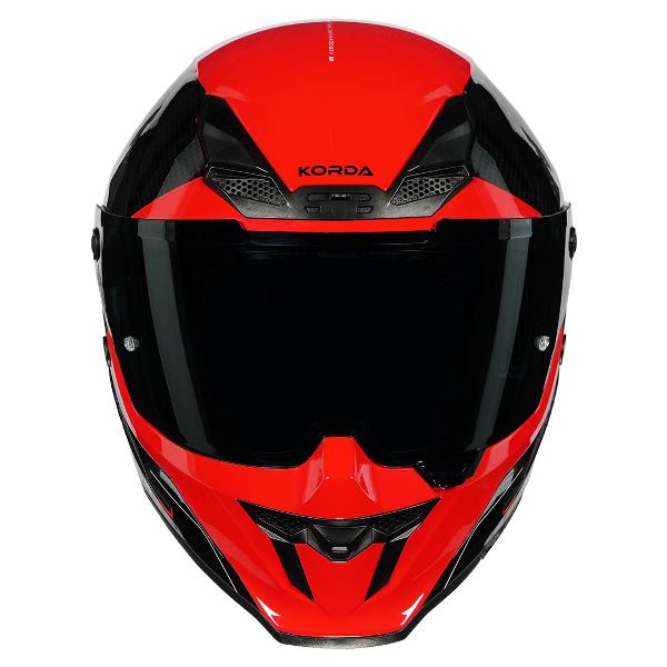 Korda Icon Nyx Helmet (Gloss Black & Red)