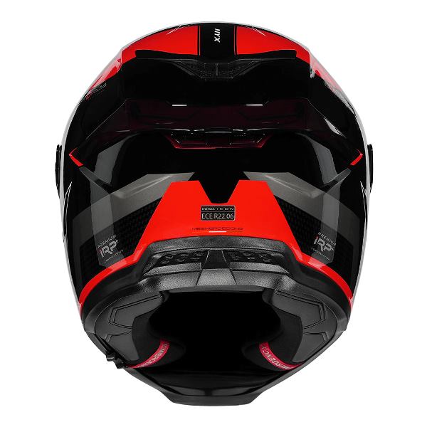 Korda Icon Nyx Helmet (Gloss Black & Red)