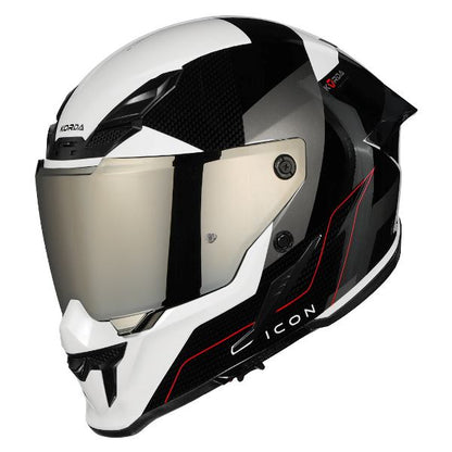 Korda Icon Nyx Helmet (Gloss Black & White)