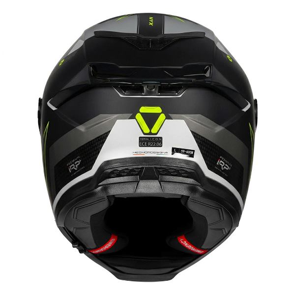 Korda Icon Nyx Helmet (Matt Grey & Fluorescent Yellow)