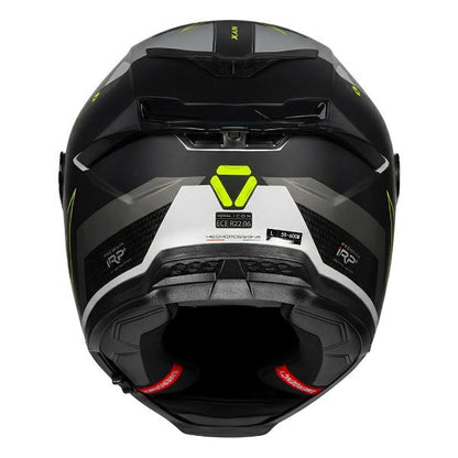 Korda Icon Nyx Helmet (Matt Grey & Fluorescent Yellow)