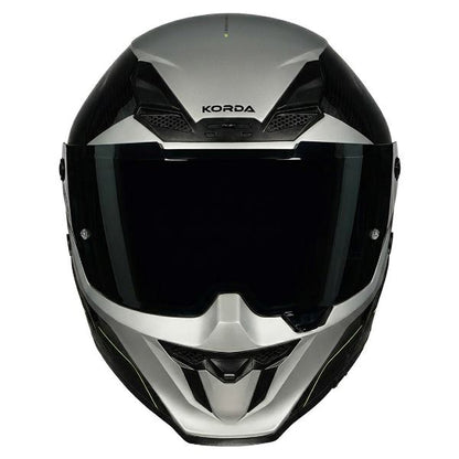 Korda Icon Nyx Helmet (Matt Grey & Fluorescent Yellow)