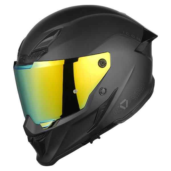 Korda Icon Solid Matt Black Helmet