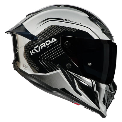Korda Icon Strike Gloss Grey Full Face - Helmet