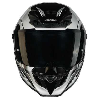Korda Icon Strike Gloss Grey Full Face - Helmet