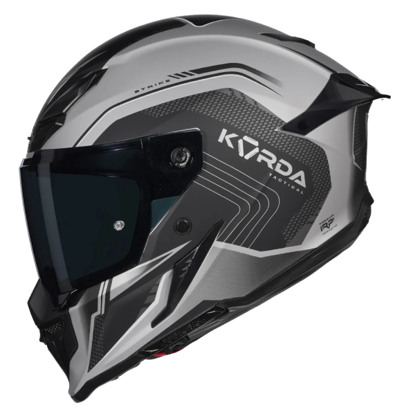 Korda Icon Strike Matt Grey Full Face - Helmet