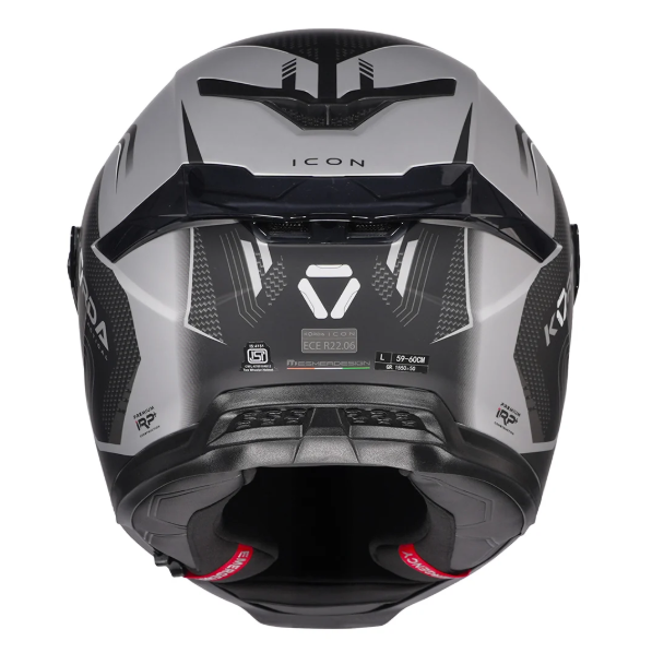 Korda Icon Strike Matt Grey Full Face - Helmet