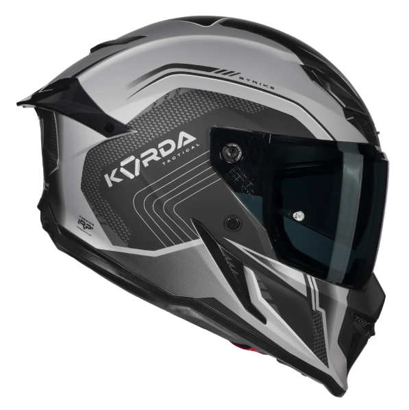 Korda Icon Strike Matt Grey Full Face - Helmet