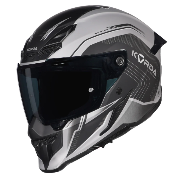 Korda Icon Strike Matt Grey Full Face - Helmet