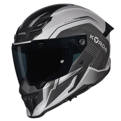 Korda Icon Strike Matt Grey Full Face - Helmet